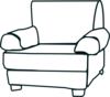 Armchair Clip Art