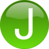 Green J Clip Art