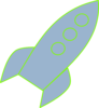 New Rocket Clip Art