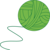 Green Ball Of Yarn Clip Art