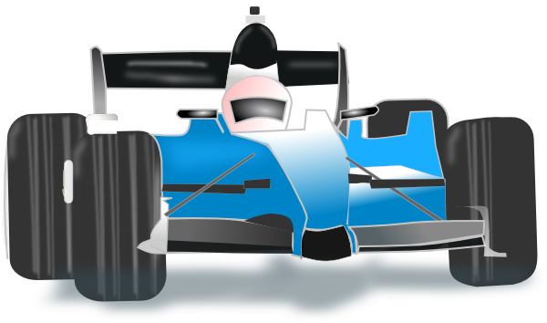 free animated race car clipart - photo #16