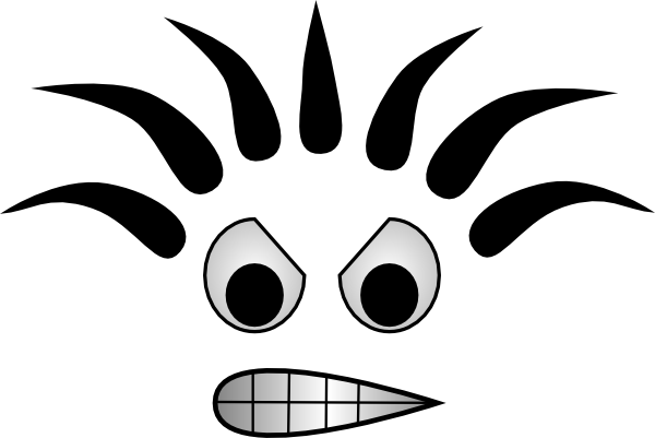 Angry Cartoon Face Clip Art at Clker.com - vector clip art online