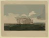 A View Of The Presidents House In The City Of Washington After The Conflagration Of The 24th August 1814  / G. Munger Del. ; W. Strickland Sculp. Clip Art