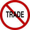 No Trade Clip Art