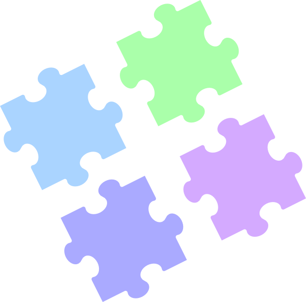 free clip art jigsaw puzzle pieces - photo #36