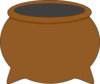 Brown Pot Clip Art