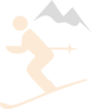 Skiing Clip Art