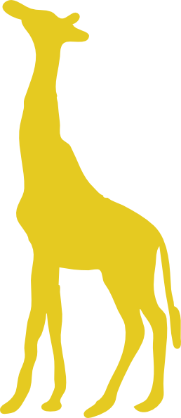 yellow giraffe clipart - photo #7