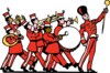 Marching Band Clip Art