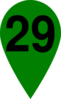Green 29 Clip Art
