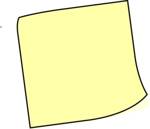 Stickynotes Clip Art