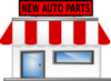 New Autoparts Store Clip Art
