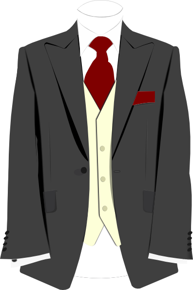 tuxedo jacket clipart - photo #13