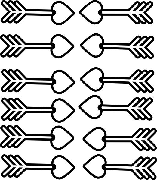 clipart arrow outline - photo #29