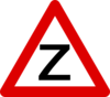 Czech Traffic Sign Clip Art