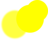 Thumbtack Yellow Clip Art