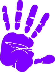 Hand Print Clip Art