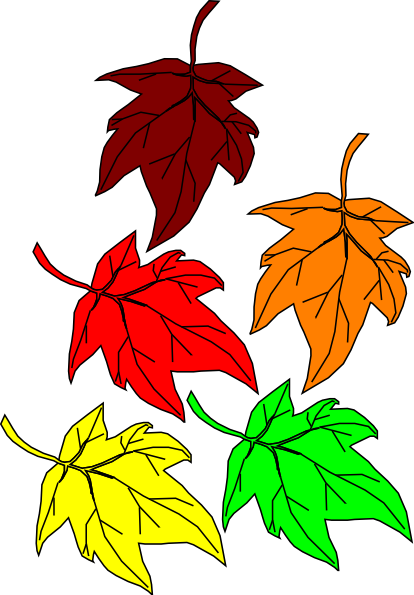 clip art leaves falling - photo #42