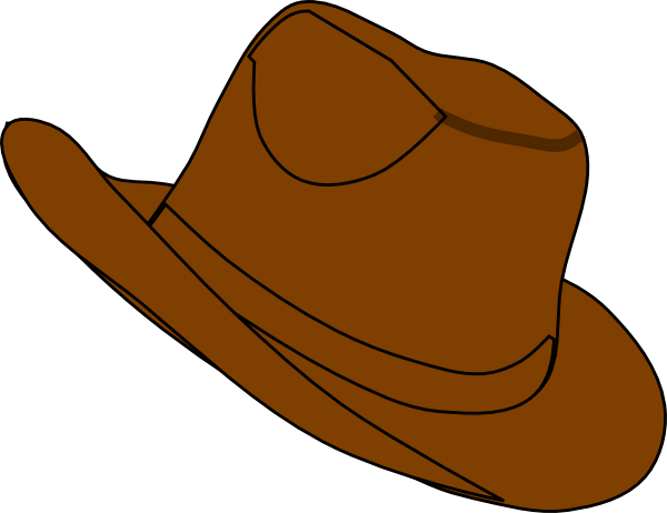 white cowboy hat clipart - photo #36