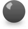 Black Snooker Ball Clip Art