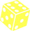 Six Sided Dice Clip Art