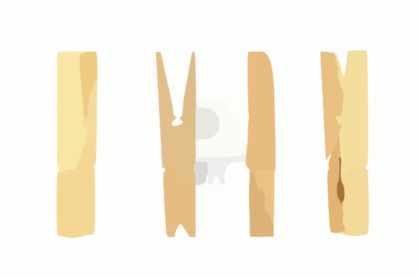 Clothes Pin Clip Art At Clker Com Vector Clip Art Online