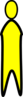 Person1-yellow Clip Art