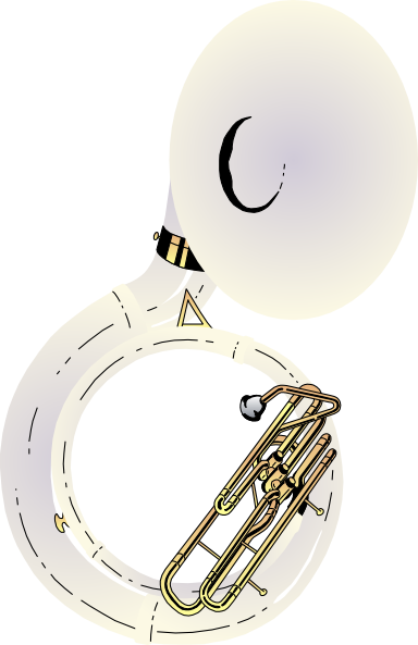 Sousaphone Clip Art at Clker.com - vector clip art online, royalty free