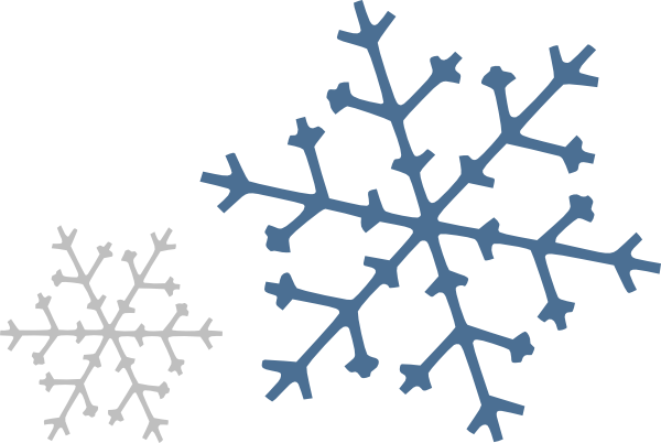 clipart of snow falling - photo #18