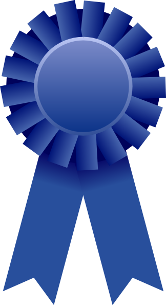 Blue Ribbon Clip Art at  - vector clip art online, royalty free &  public domain