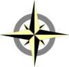 Compass Amarillo Clip Art