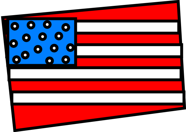 free clip art usa flag - photo #47