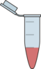 Eppendorf With Red Solution Clip Art