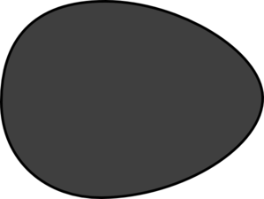 Black Egg Clip Art