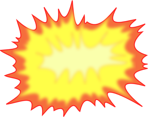 Comic Explosion Clip Art at Clker.com - vector clip art online, royalty