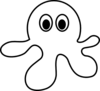 Octopus Outline Clip Art