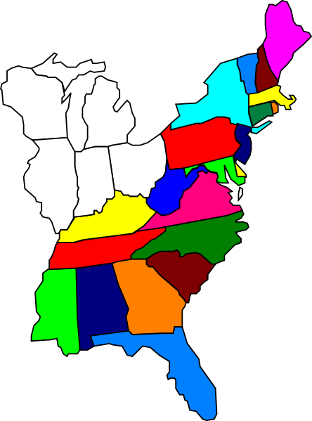 usa states clip art - photo #9