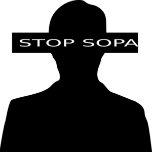 Stop Sopa Clip Art