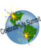 Celebrate Life Summit Earth Logo Clip Art