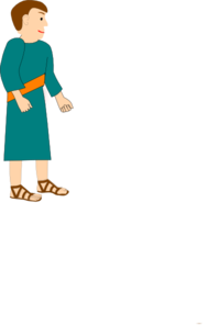 Happy Man Five Clip Art
