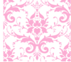 Pink Damask Background Clip Art