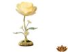 Gold Lotus Flower Picture Clip Art