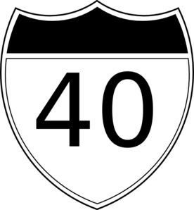 I-40 Clip Art