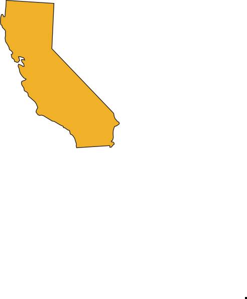 free clipart map of california - photo #28