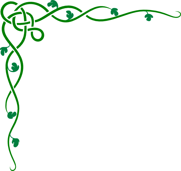 Celtic Vine Green Clip Art at Clker.com - vector clip art 