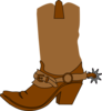 Cowboy Boot Clip Art