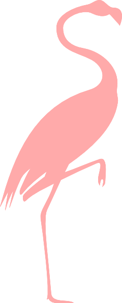 free pink flamingo clipart