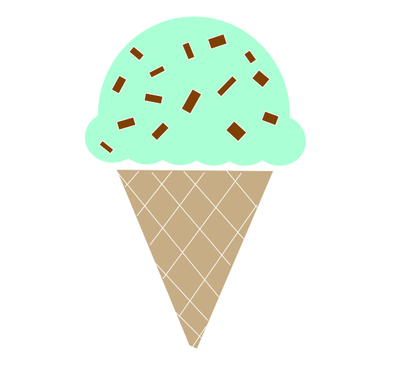 Mint Ice Cream Clip Art at  - vector clip art online, royalty free  & public domain