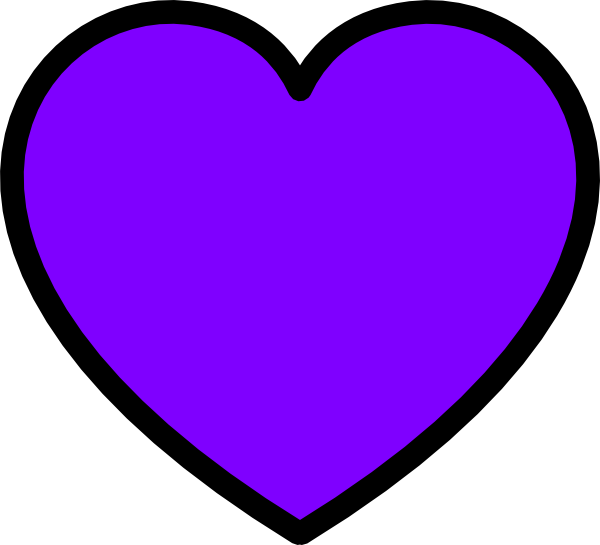 purple heart clip art free - photo #18