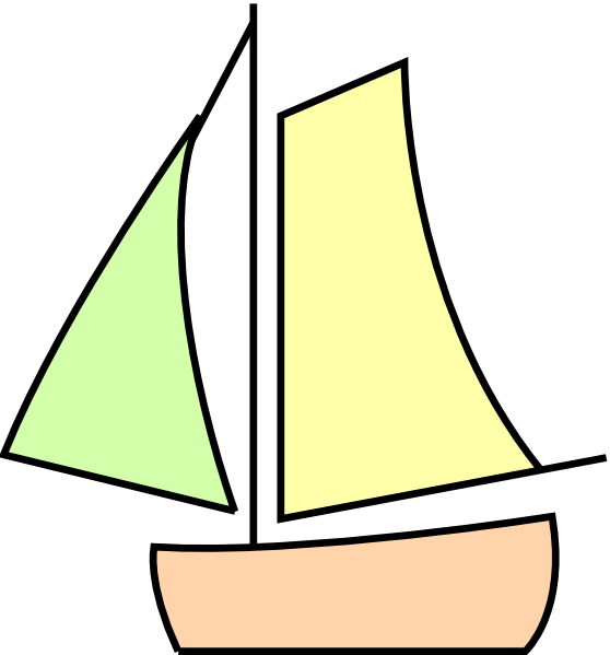 boat outline clipart - photo #19
